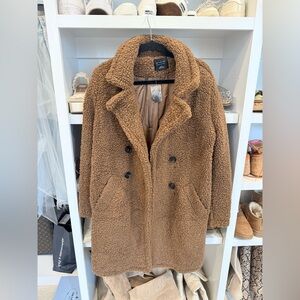 Cozy Brown Teddy Jacket